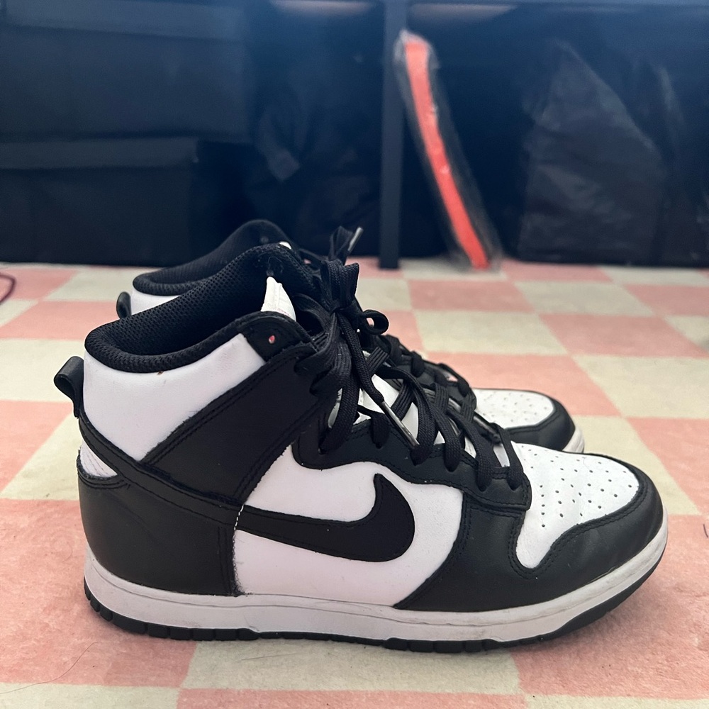 Panda Retro Dunk Sneakers high